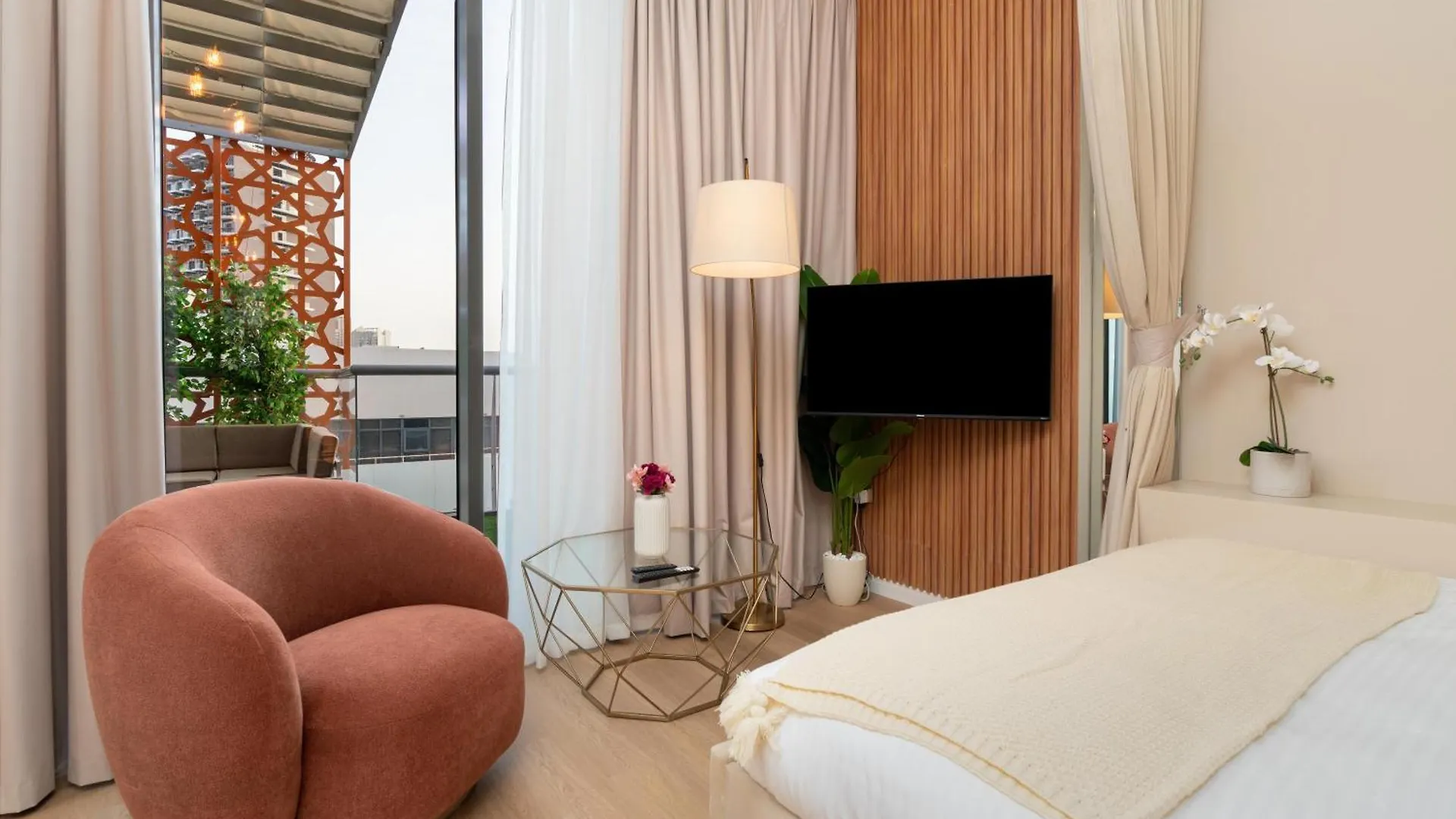 Upgraded Designer-Crafted Studio In Jvc With Massive Terrace Dubai 0*,