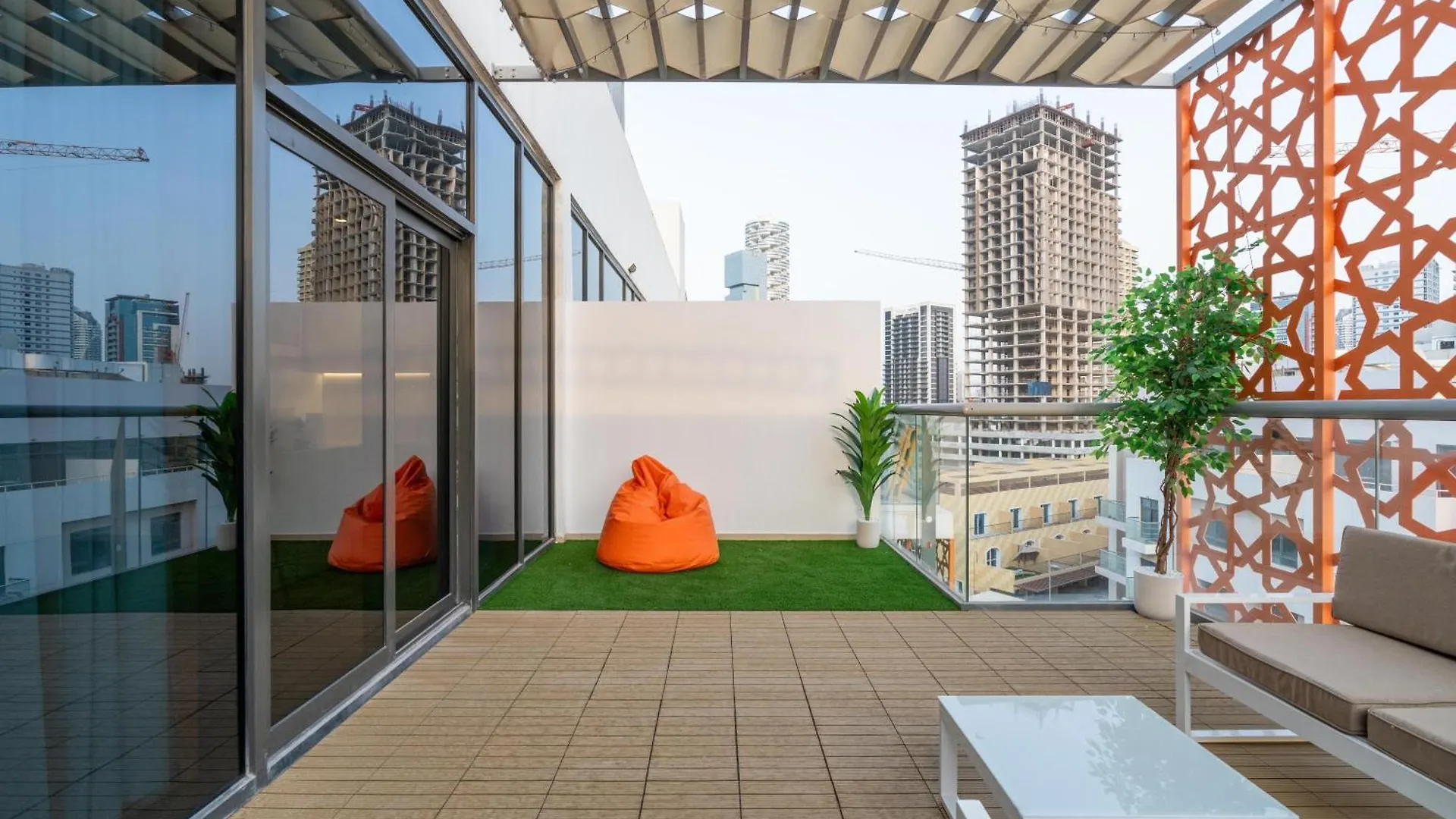 Upgraded Designer-Crafted Studio In Jvc With Massive Terrace Dubai 0*,
